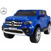Ramiz Elektrické autíčko Mercedes Benz X-Class 4x4, EVA kolesá, panel MP4, DO 2.4 GHz, Kožené sedadlo, Originál licencia, lakovaná karoséria modrá