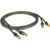 GOLDKABEL Profi RCA Stereo, dĺžka 2,5 m