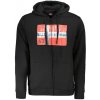Kvalitná Pánska Mikina so zipsom NORWAY 1963 Oslo Čierna Farba: čierna, Veľkosť: XL