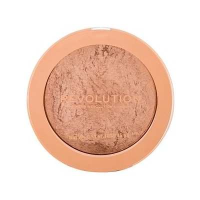 Makeup Revolution London Re-loaded zapečený bronzer pro opálený vzhled a konturování 15 g odstín Holiday Romance