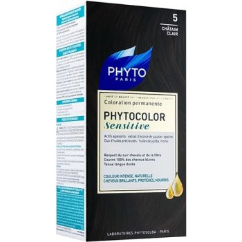 Phyto Color Sensitive permanentná farba na vlasy 5 Light Chestnut