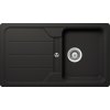 Schock Formhaus D-100 + sifón bez excentra NERO