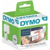 Dymo papírové štítky 70mm x 54mm, bílé, na diskety, 320 ks, 99015, S0722440 99015