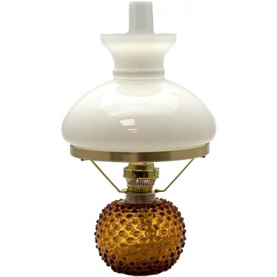 Floriánova huť | Petrolejová lampa EMA 38 cm amber | FL0055
