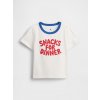 GAP Baby tričko Mix & Match Biela 4YRS