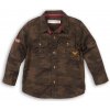 Košeľa chlapčenská maskáčová, Minoti, YAY 10, hnědá - 68/80 | 6-12m