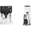 Rancilio Silvia PRO X, černá + Eureka Atom Specialty 75, chrome
