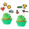 Godan Ozdoby na cupcakes - Minecraft