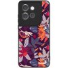 Picasee ULTIMATE CASE pro Motorola Edge 50 Neo - Purple Leaf