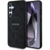 Guess PU Leather 4G Colored Ring MagSafe Samsung Galaxy S25+ čierna 57983124102