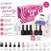 CLARESA sada na nechty s lampou - Gift of Beauty