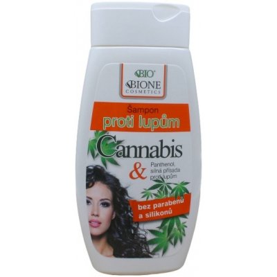 Bione Cosmetics - Šampón proti lupinám Cannabis 250ml