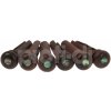 Razzor Bridge Pins Ebony & Abalone