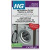HG prípravok na dôkladnú údržbu práčok a umývačiek riadu 2 x 100 g