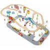 Bigjigs Rail Vláčikodráha a autodráha