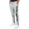 Alpha Industries Big Letter Jogger tepláky pánske grey heather Farba: šedá, Veľkosť: 4XL