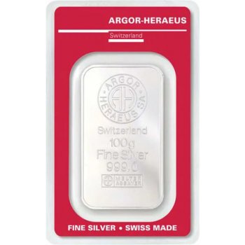 Argor-Heraeus Investičná strieborná tehlička 100 g