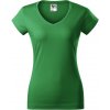 Malfini Fit V-neck 162 16 stredne zelená