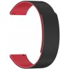 Techsuit – Watchband 20 mm (W074) remienok pre Samsung Galaxy Watch 4/5/Active 2, Huawei Watch GT 3 (42 mm)/GT 3 Pro (43 mm) – čierno-červený KF2347485