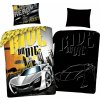 Carbotex Svietiace bavlnené návliečky FAST FURIOUS Bavlna 1x70x90,1x140x200 cm - možnosť úpravy rozmeru