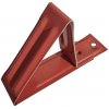 PRODOMOS line Protisnehový hák A11 pre plechové krytiny RAL 8012 červenohnedá 1 ks
