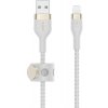 Belkin CAA010bt1MWH USB-A s konektorem LTG, 1m, bílý