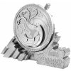 Metal Earth Luxusná oceľová stavebnica Game of Thrones - Targaryen Sigil
