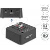 Delock USB 20 Gbps Dokovací stanice M.2 pro 2 x SSD M.2 NVMe PCIe s funkcemi klonování a mazání 64300