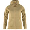 FJÄLLRÄVEN Övik Fleece Hoodie W Dune Beige - M