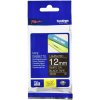 páska BROTHER TZ335 biele písmo, čierna páska Tape (12mm) (TZE335)