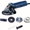 BOSCH GWS 9-125 S, úhlová bruska, 900 W, 2.800 – 11.000 ot/min, 125 mm 0601396102