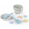 Dantoy Hračky na piesok - bábovky - 8 ks Pastel Blue
