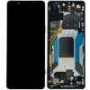 Továrenský Sony Xperia 5 IV čierny LCD displej s dotykovým rámčekom predného krytu
