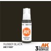 AK Interactive akrylová barva Rubber black 17 ml