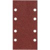 MAKITA P-35966 Brúsny papier K-100 / 93x185mm (8 otvorov, na kov, drevo ) (v balení: 50ks) - MAKITA P-35966