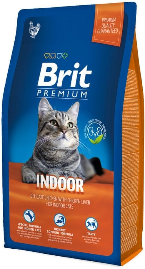 Brit Premium Cat Indoor 8 kg