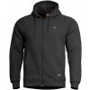 Mikina PHAETON ZIPS s kapucňou ČIERNA veľ. XL