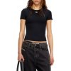TRIČKO DIESEL T-ELE-LONG-D T-SHIRT BLACK 1