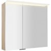 Sapho LINEX galérka s LED osvetlením, 80x70x15cm, brest Bardini LX080-0013