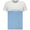 TRUSSARDI Perfektné Pánske Tričko Krátky Rukáv Svetlo modrá