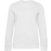 B&C Mikina B&C QUEEN Crew Neck, dámská COT01W01Q00103-white L Bílá