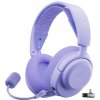 SteelSeries Arctis Nova 3PW Herný bezdrôtový Bluetooth headset – levanduľový
