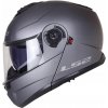 Motocyklová vyklápacia prilba LS2 FF908 Strobe II Solid Matt Titanium XL