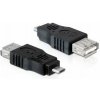 PremiumCord USB redukce A/female-MicroUSB/male kur-12