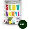 Slovlak Slovakryl 0,75 kg tmavo zelená