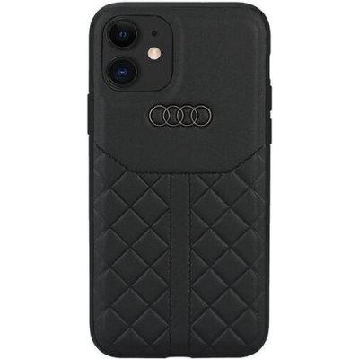 Audi Genuine Leather iPhone 12/12 Pro čierne