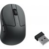 Keychron M4, Pravoruk, Optick, RF Wireless + Modrátooth + USB Type-C, 26000 DPI, ierna