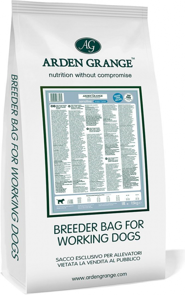 Arden Grange Breeder Bag Sensitive Puppy/junior 15 kg