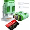 Digitálny mikroskop X10 pre deti 3v1 ďalekohľad 64GB 1000X