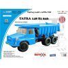 Papierový model - Jednostranný sklápač TATRA 148 S1 6x6 Modrá 1:25